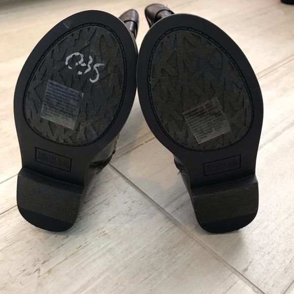 Michael Kors Emma Rannee Brown Boots - Picture 4 of 4